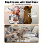 Oneisall BM3 13000Pa Super Strong Suction Dog Grooming Vacuum Kit