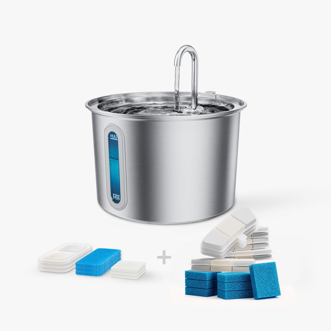 2L Cat Water Fountain with 3PCS Filters
