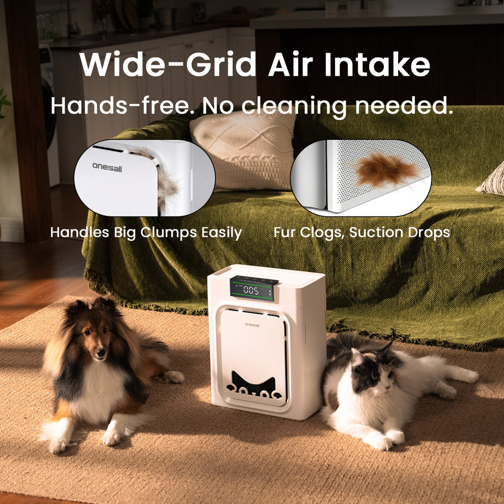 Oneisall BM3 13000Pa Super Strong Suction Dog Grooming Vacuum Kit