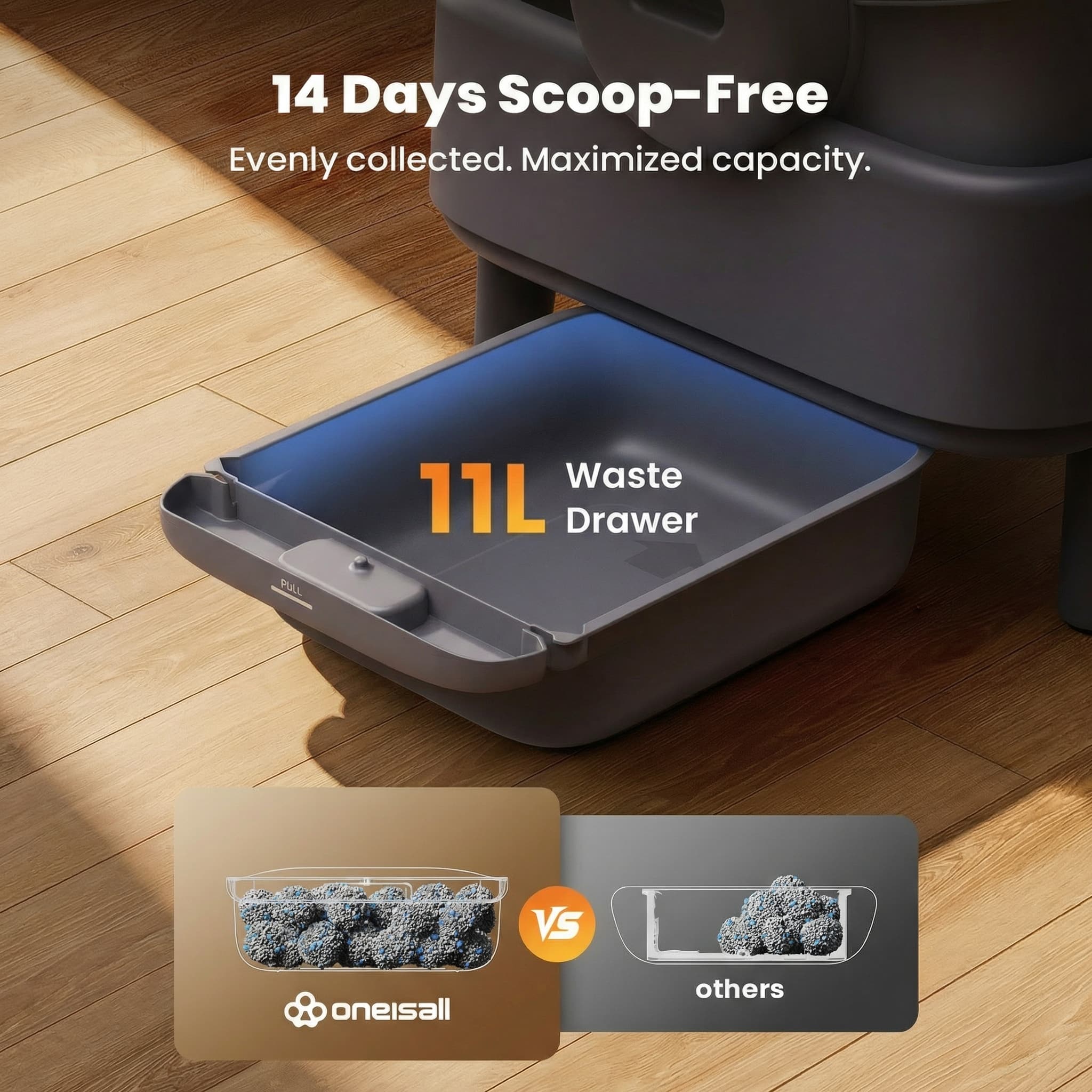 Automatic Cat Litter Box, Feeder - Water Fountain Set