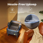 Automatic Cat Litter Box, Feeder - Water Fountain Set