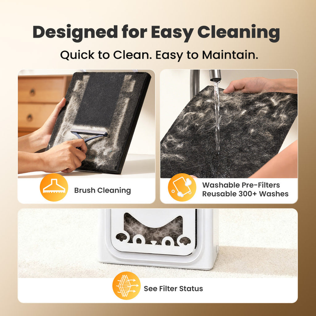 Oneisall Hair - Odor Control Set for Homes with Pets