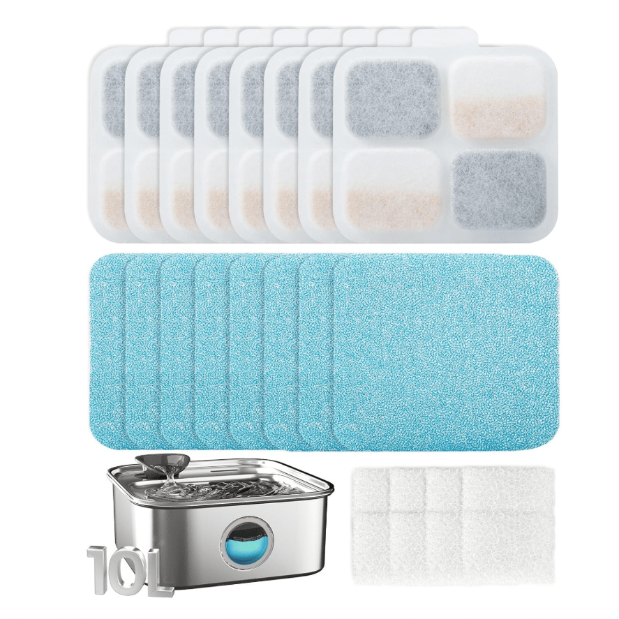 10L Pet Water Fountain Carbon Filters Replacement
