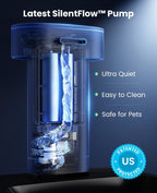 2.2L Cordless Cat Water Fountain