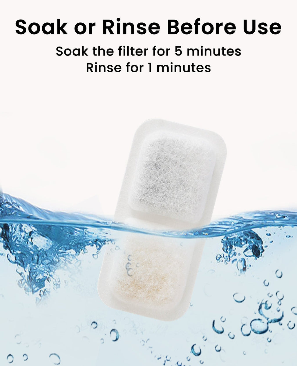 2.2L /3.2L Cat Water Fountain Carbon Filters Replacement