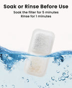 2.2L /3.2L Cat Water Fountain Carbon Filters Replacement