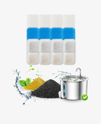 2L Cat Water Fountain 4PCS Carbon Filters Replacement