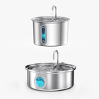 Oneisall 2L Cat Water Fountain - 7L Pet Water Fountain Set