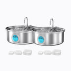 7L Pet Water Fountain with Visual Water Level