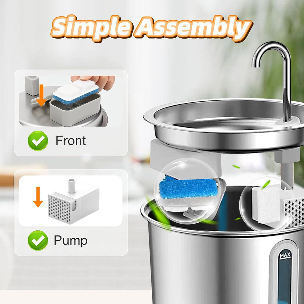 2L Cat Water Fountain Carbon Filters Replacement