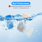 2L Cat Water Fountain Carbon Filters Replacement