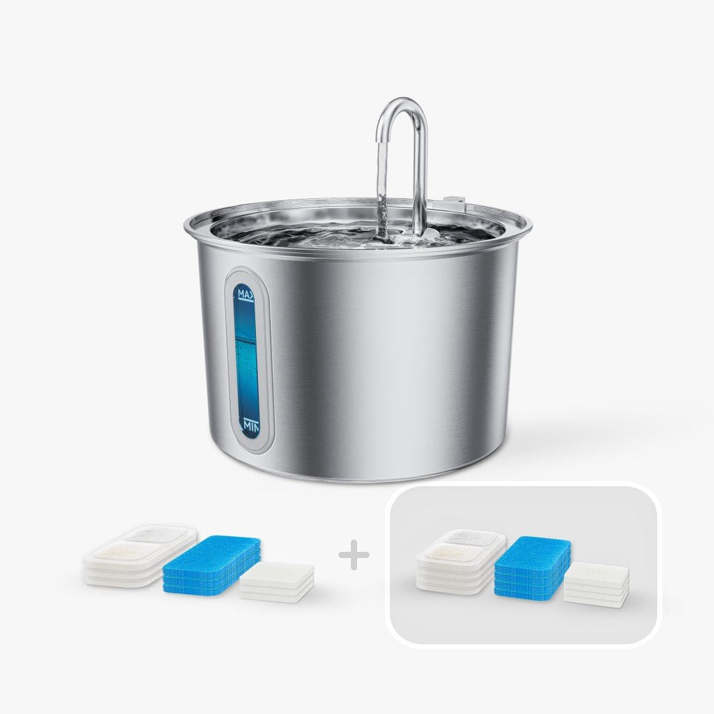 2L Cat Water Fountain with Extra Filters
