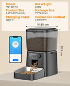 2.2L Cordless Cat Water Fountain
