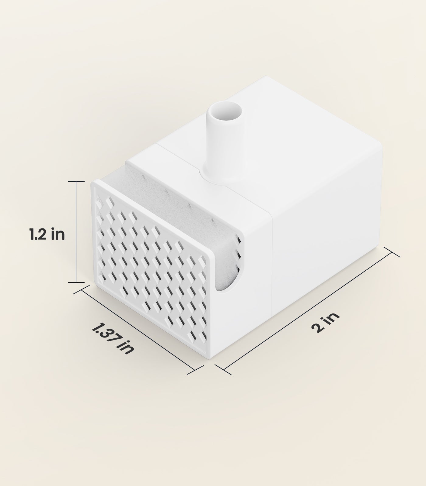 3.5L Corded Pet Water Fountain Pump Replacement