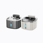 3.5L Cordless Pet Water Fountain – Black - White Couple Set
