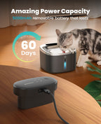 Automatic Cat Litter Box, Feeder - Water Fountain Set