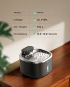 Automatic Cat Litter Box, Feeder - Water Fountain Set