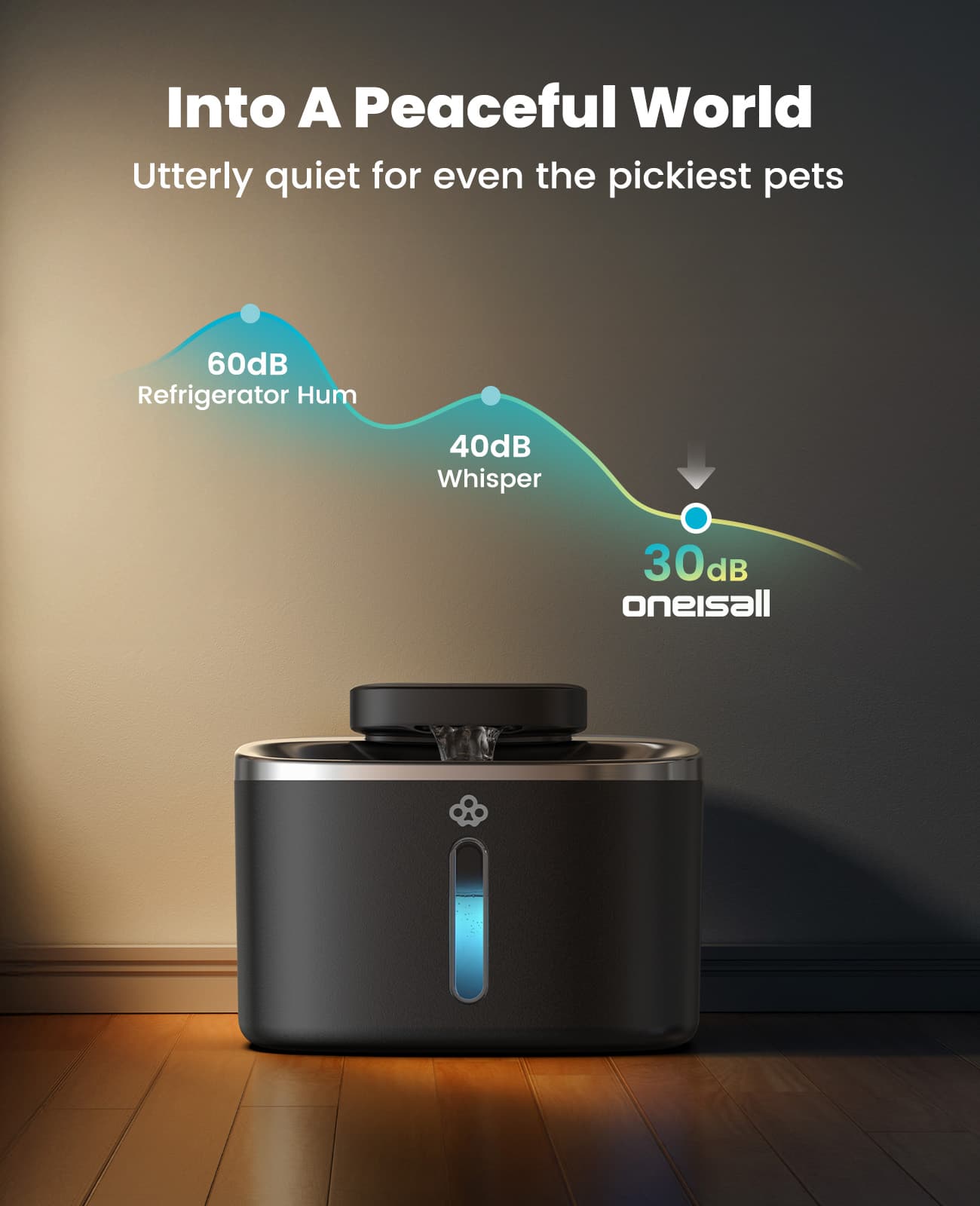 Automatic Cat Litter Box, Feeder - Water Fountain Set