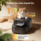 3.5L FreshFill Filterless Cat Water Dispenser with Fresh Water System