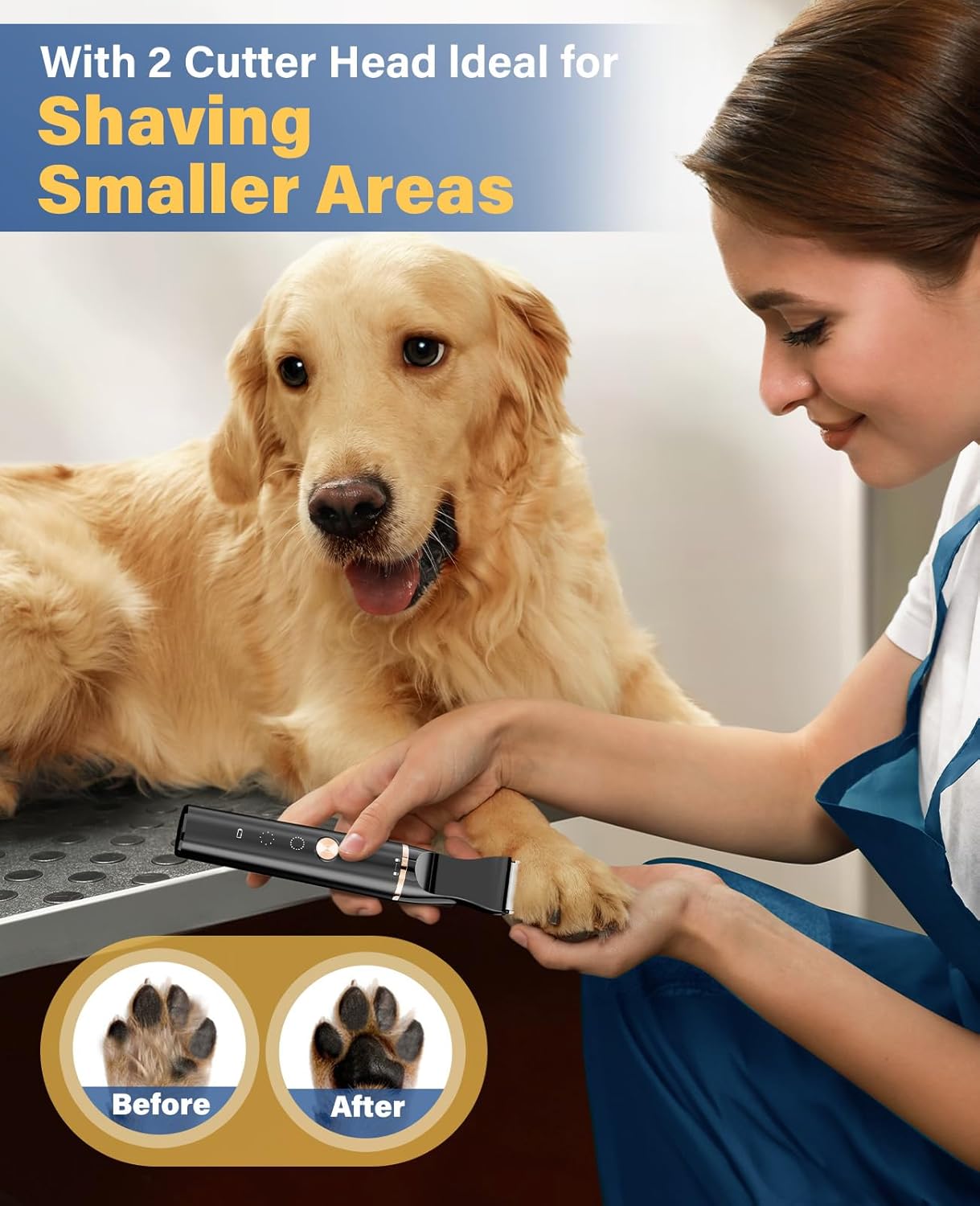 RFC-676 Dog Clipper for Thick Coats