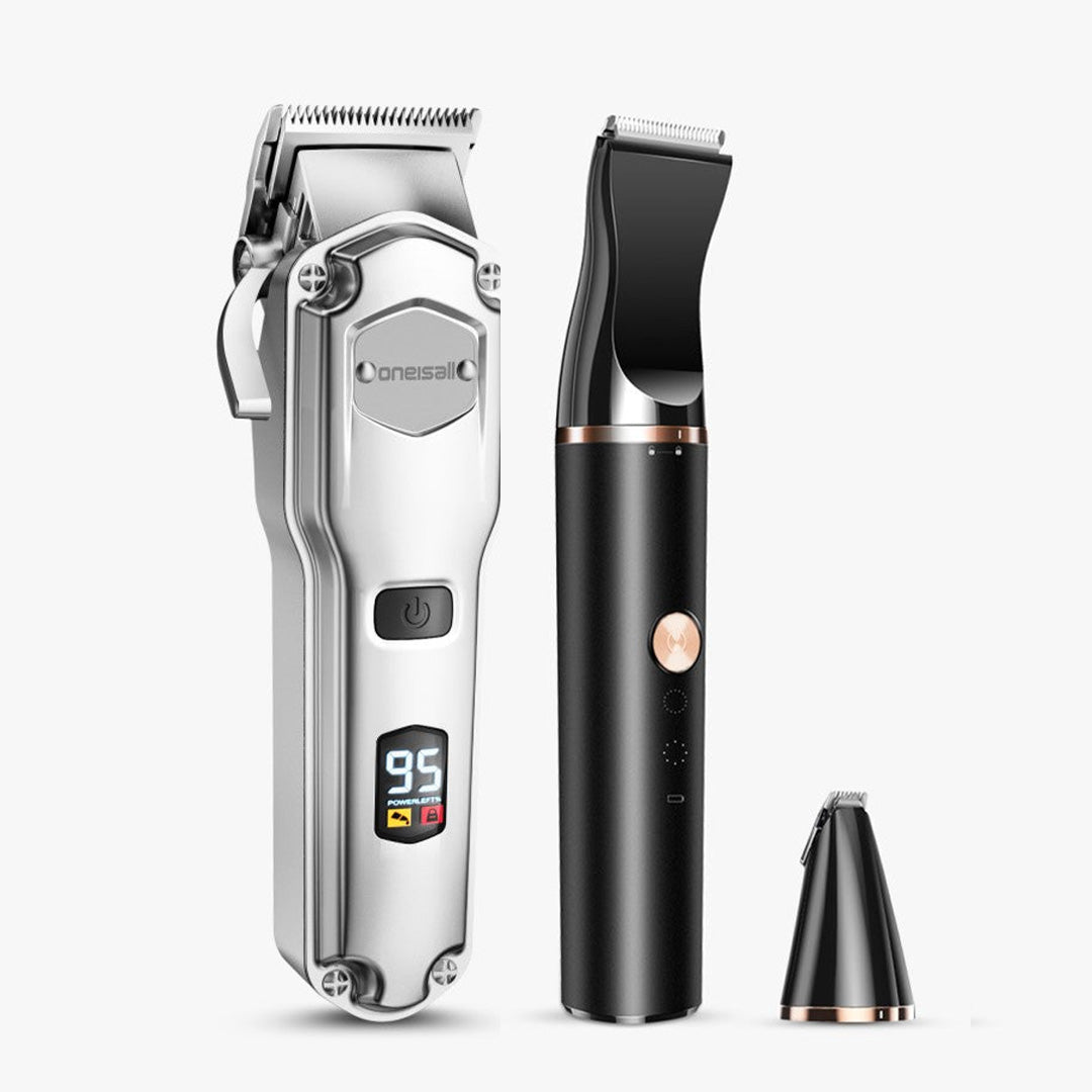 676+P20 Dog Clipper and Paw Trimmer 3-in-1 Set
