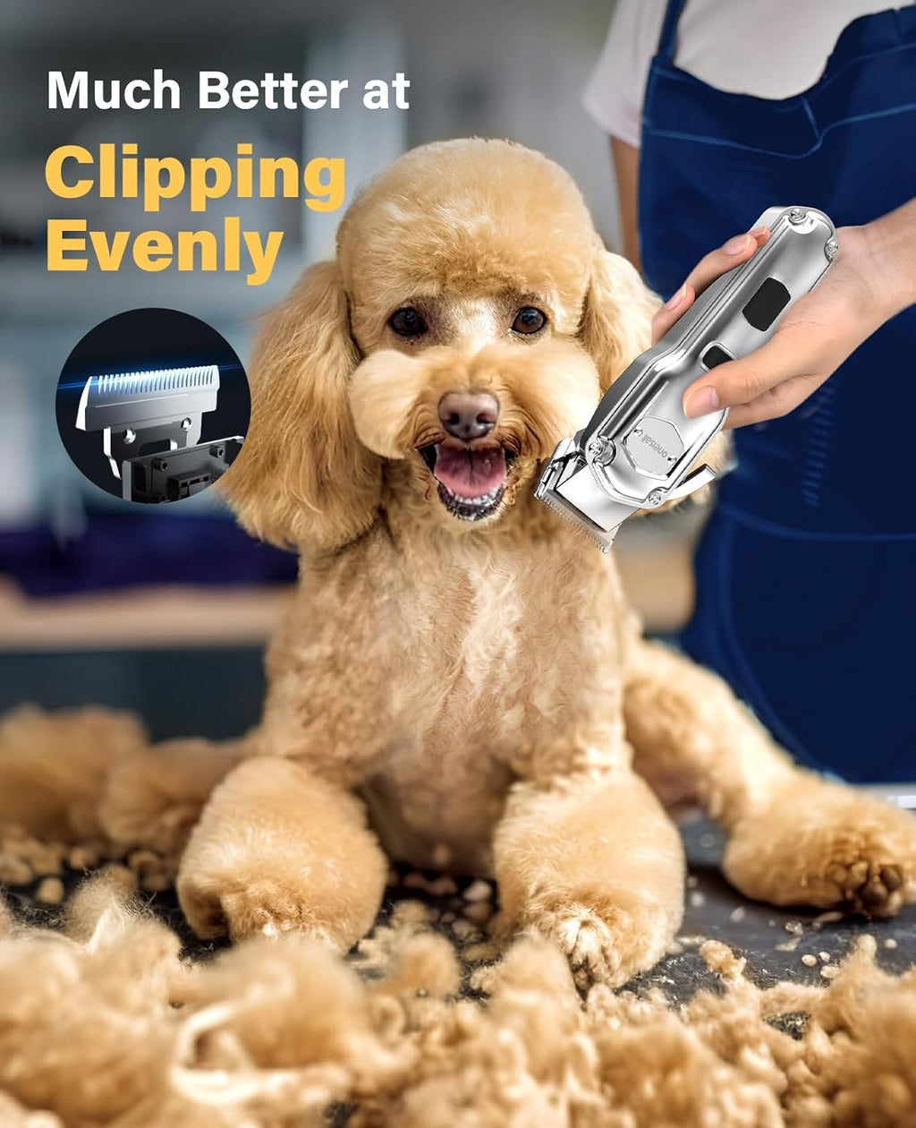 RFC-676 Dog Clipper for Thick Coats