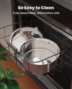 7L Pet Water Fountain with Visual Water Level - Extra Filters