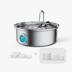 7L Pet Water Fountain with Visual Water Level