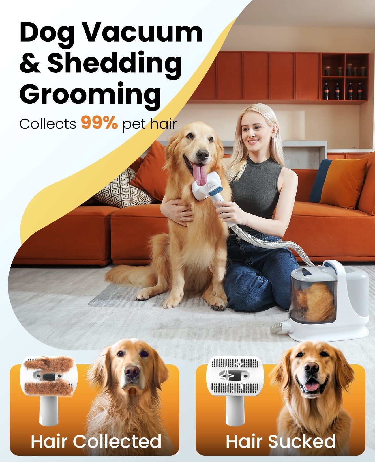 Oneisall Hair - Odor Control Set for Homes with Pets