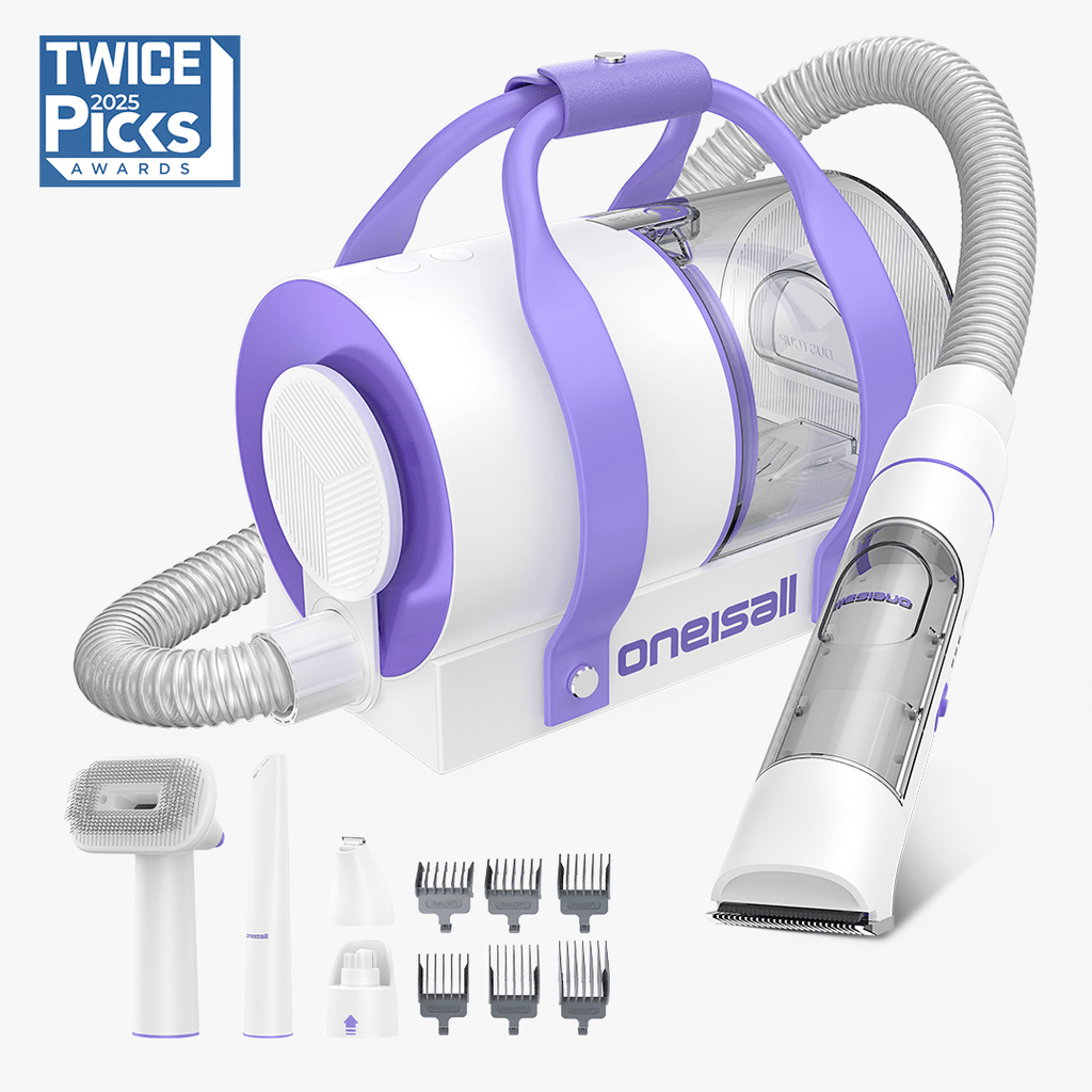Oneisall Comfy C1 Cordless Pet Grooming Vacuum Kit
