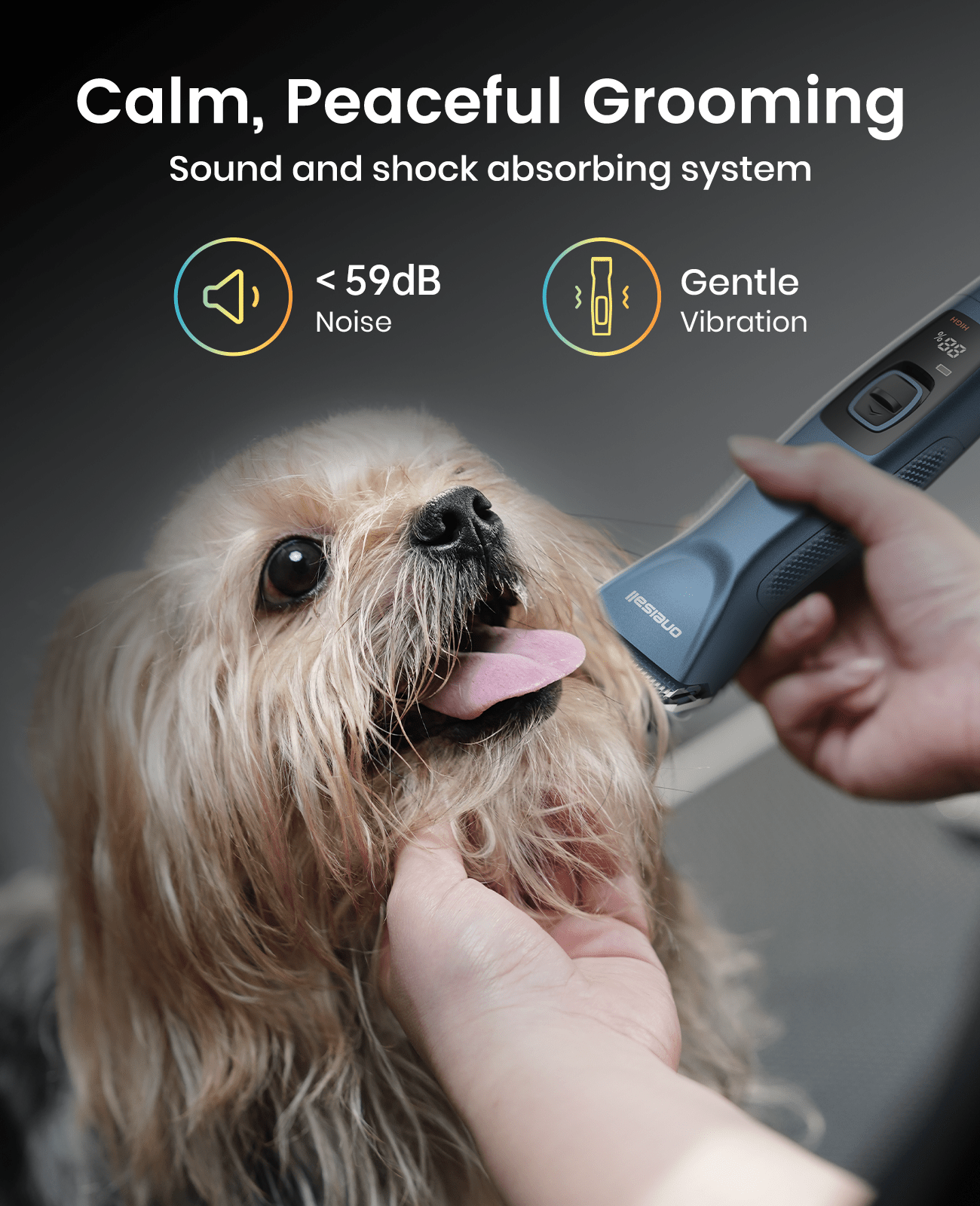 Cordless Professional Dog Grooming Clippers Upgrade