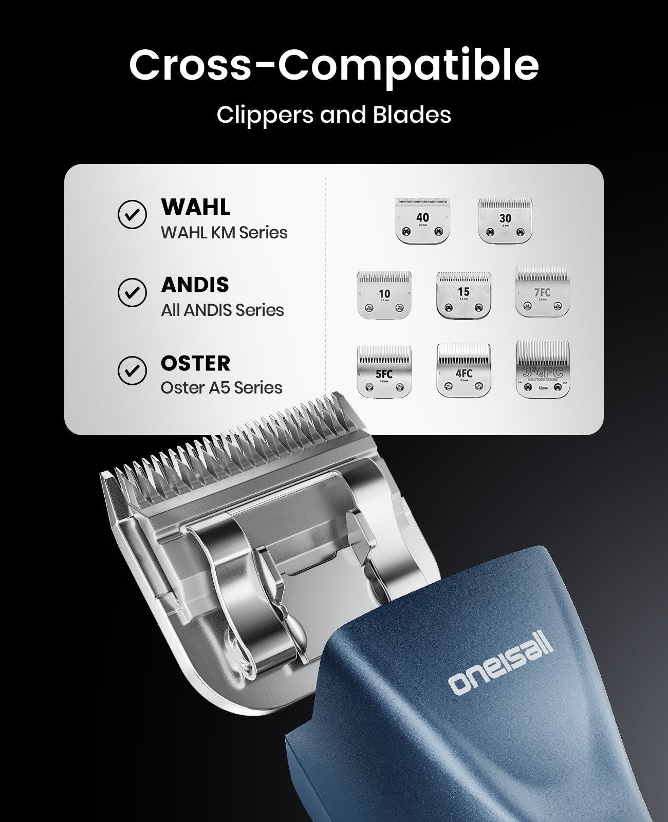 Cordless Professional Dog Grooming Clippers Upgrade