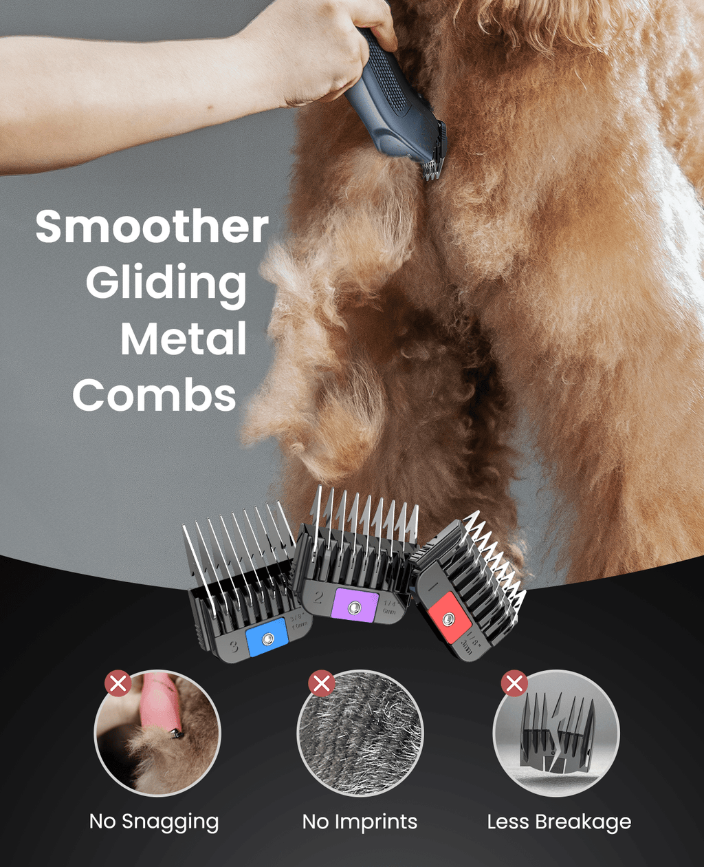 Cordless Professional Dog Grooming Clippers Upgrade