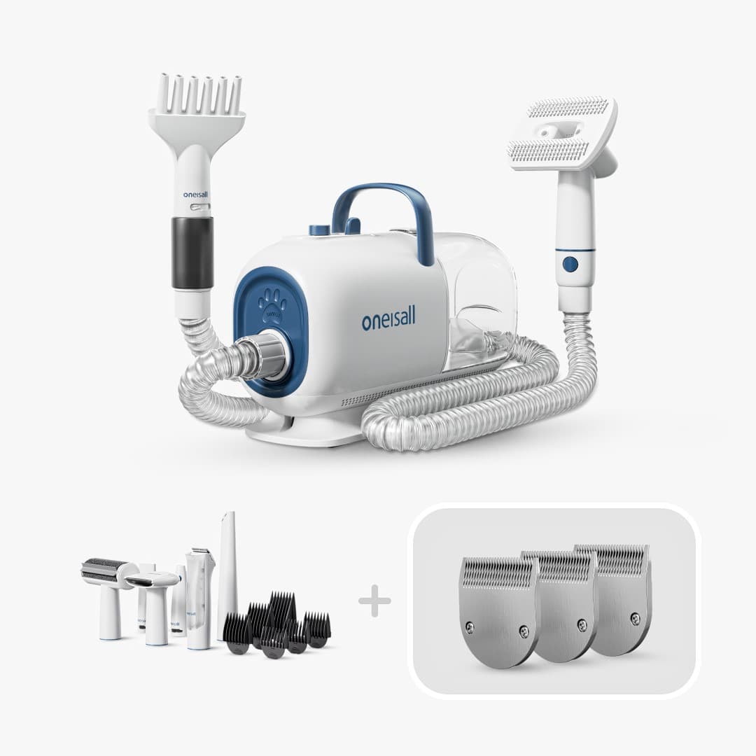 Oneisall Cozy C1 8-in-1 Pet Grooming Vacuum - Dryer Kit