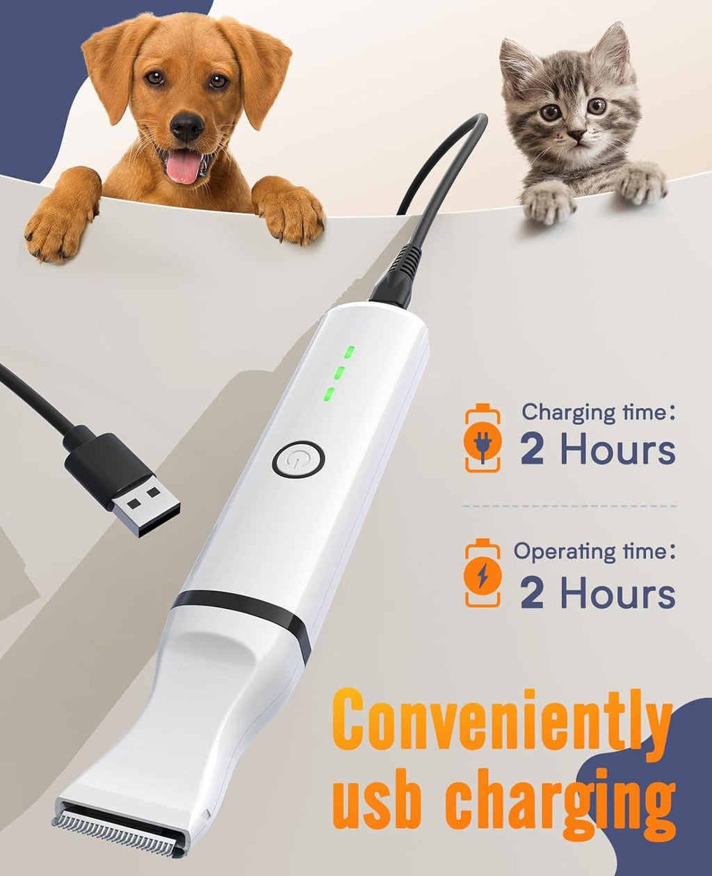 Oneisall Cozy C1 8-in-1 Pet Grooming Vacuum - Dryer Kit