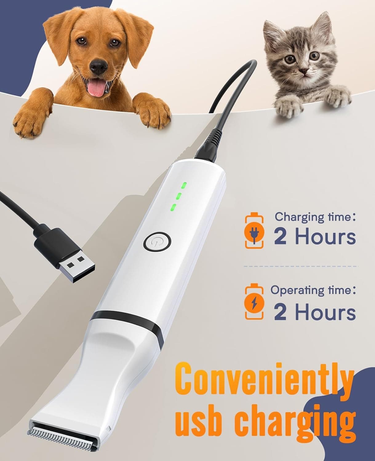 Oneisall Cozy C1 8-in-1 Pet Grooming Vacuum - Dryer Kit