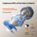 Oneisall Cozy C1 8-in-1 Pet Grooming Vacuum - Dryer Kit