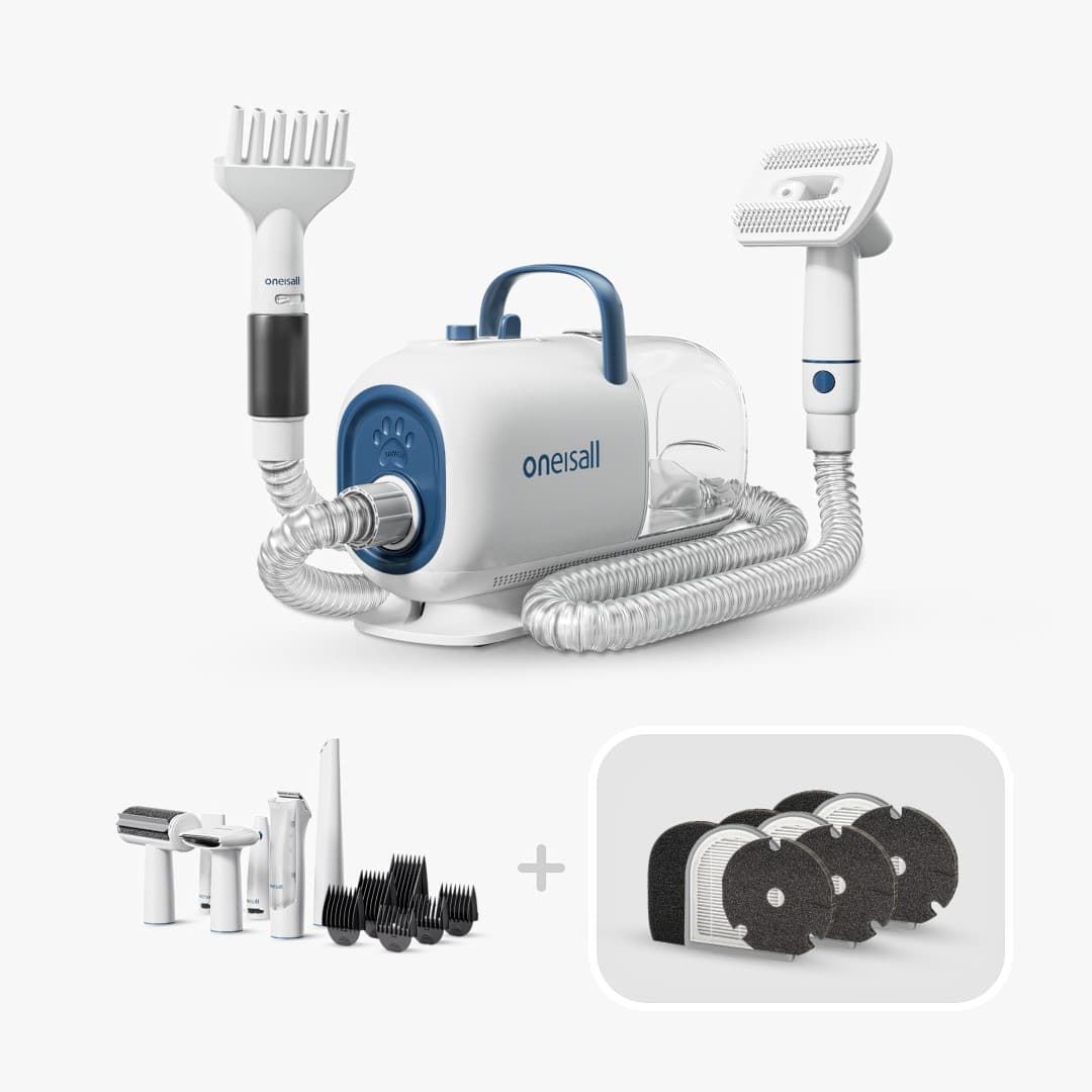 Oneisall Cozy C1 8-in-1 Pet Grooming Vacuum - Dryer Kit