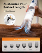 Oneisall Cozy C1 Pet Grooming Vacuum Kit - 7L Pet Water Fountain Set