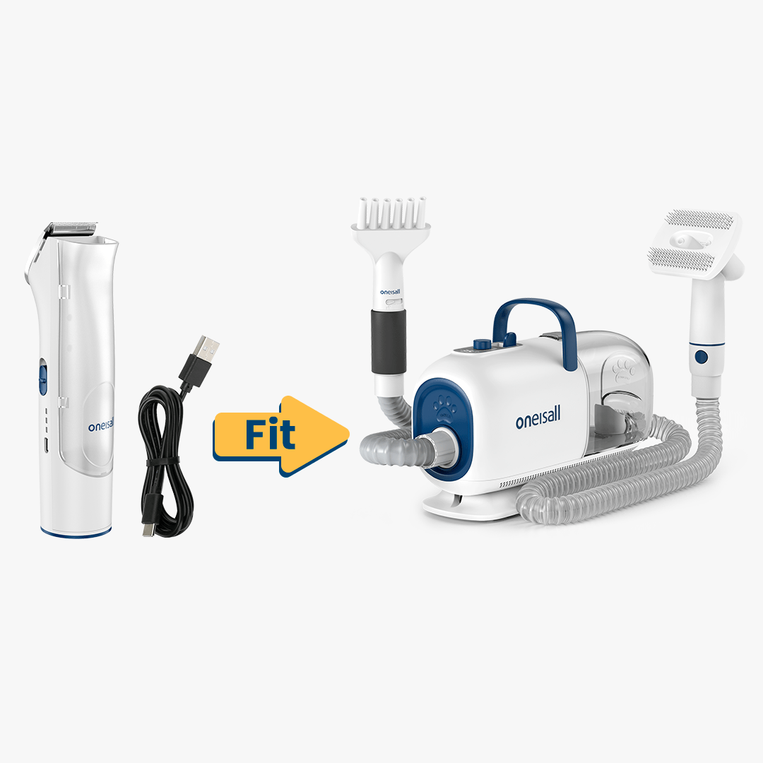 Oneisall Cozy C1 /BM1 Pet Grooming Vacuum - Dryer  Main Clipper + USB Charger Replacement