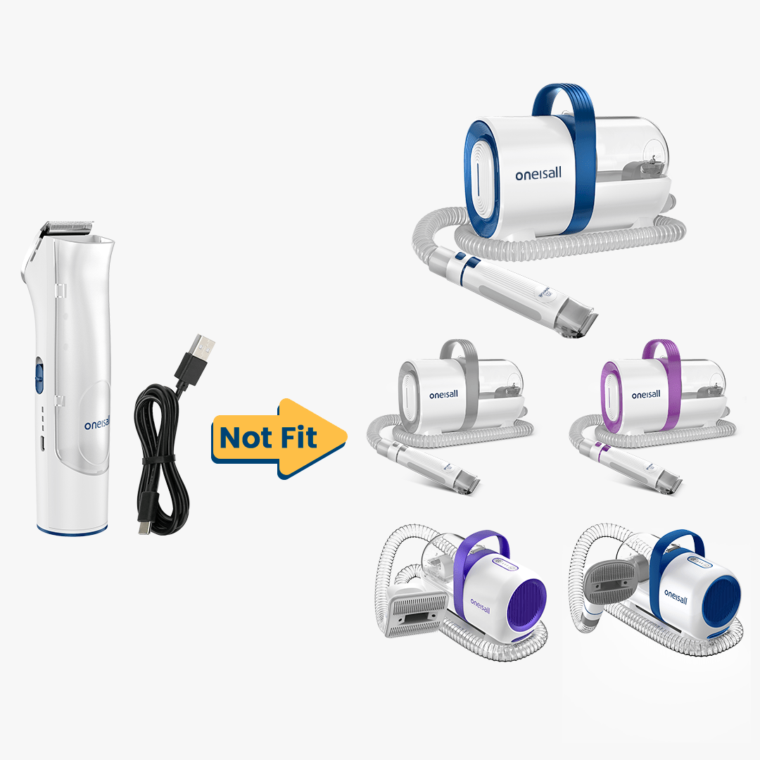 Oneisall Cozy C1 /BM1 Pet Grooming Vacuum - Dryer  Main Clipper + USB Charger Replacement