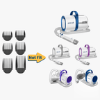 Oneisall Cozy C1 /BM1Pet Grooming Vacuum - Dryer 6Pcs Attachment Guide Comb Guards  Replacement