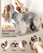 DTJ-002 2 in 1 Dog Clippers with Narrow Blade