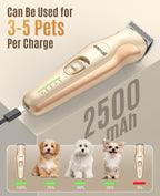 DTJ-002 2 in 1 Dog Clippers with Narrow Blade