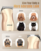 DTJ-002 2 in 1 Dog Clippers with Narrow Blade