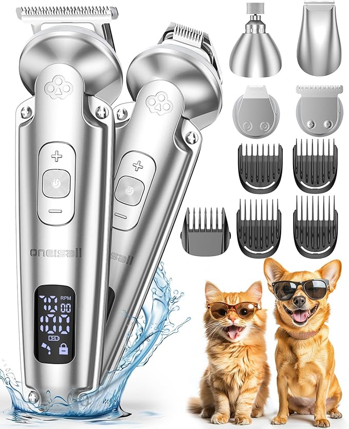 FC09 4-in-1 Dog Clippers - Dog Grooming Kit