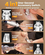 FC09 4-in-1 Dog Clippers - Dog Grooming Kit