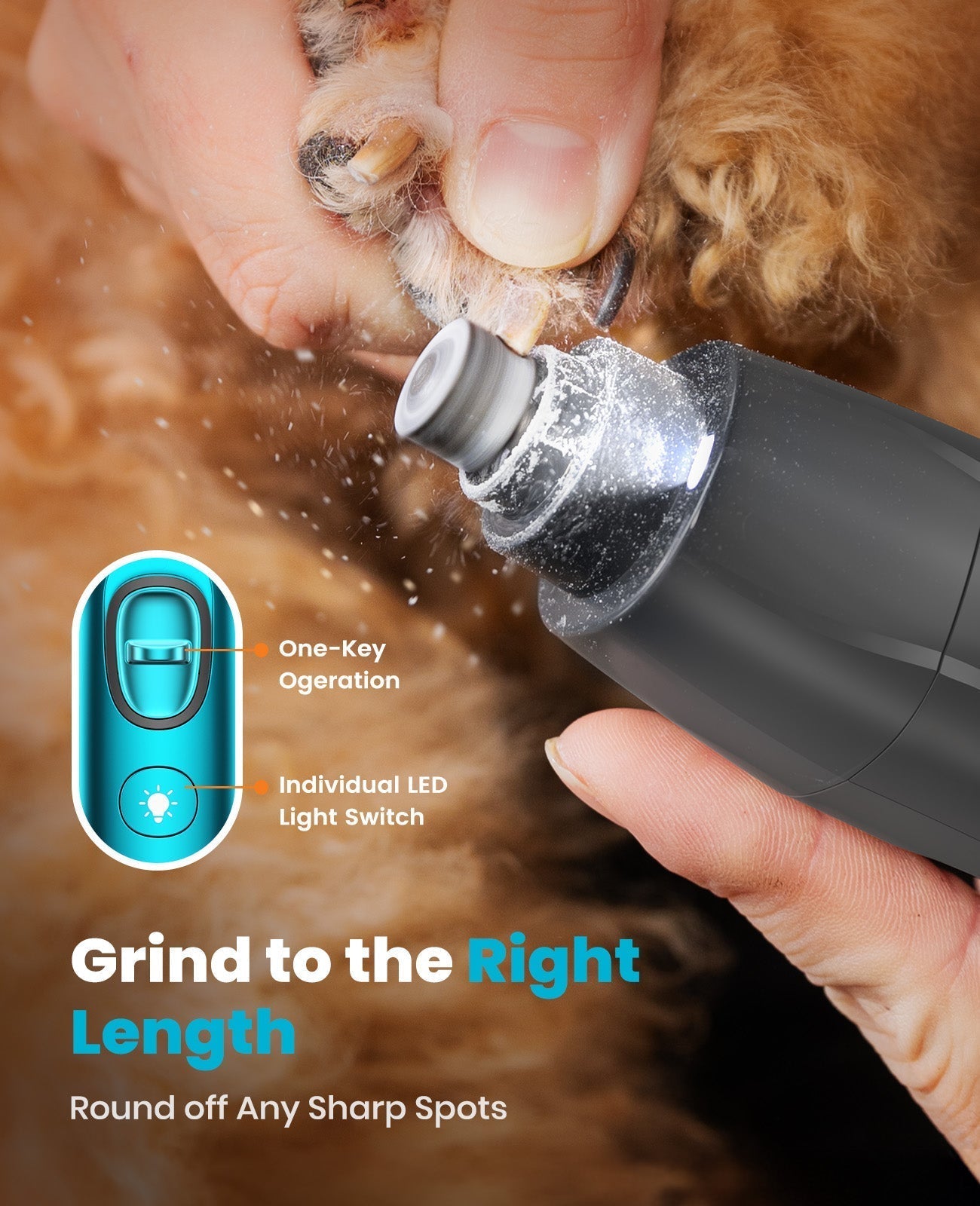 FC10 4-in-1 Cordless Multi-Functional Pet Clippers