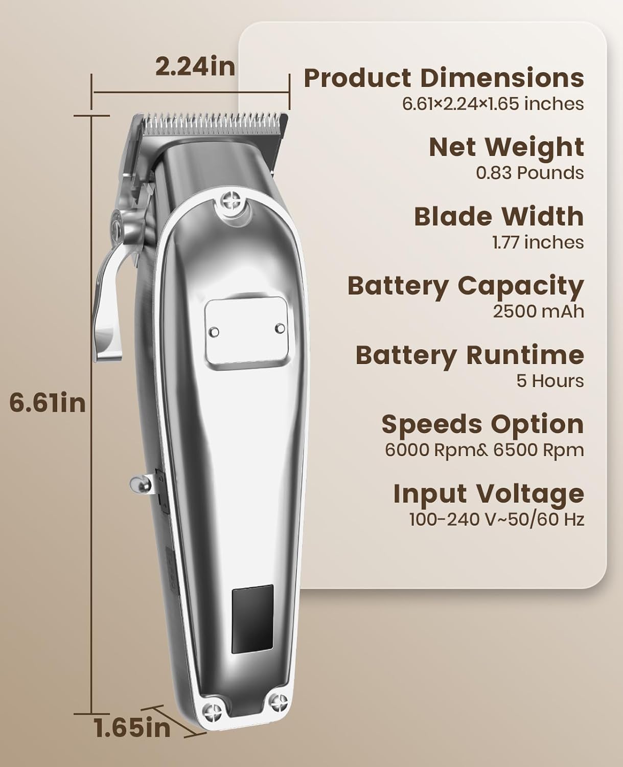 K52NTS Dog Grooming Clippers