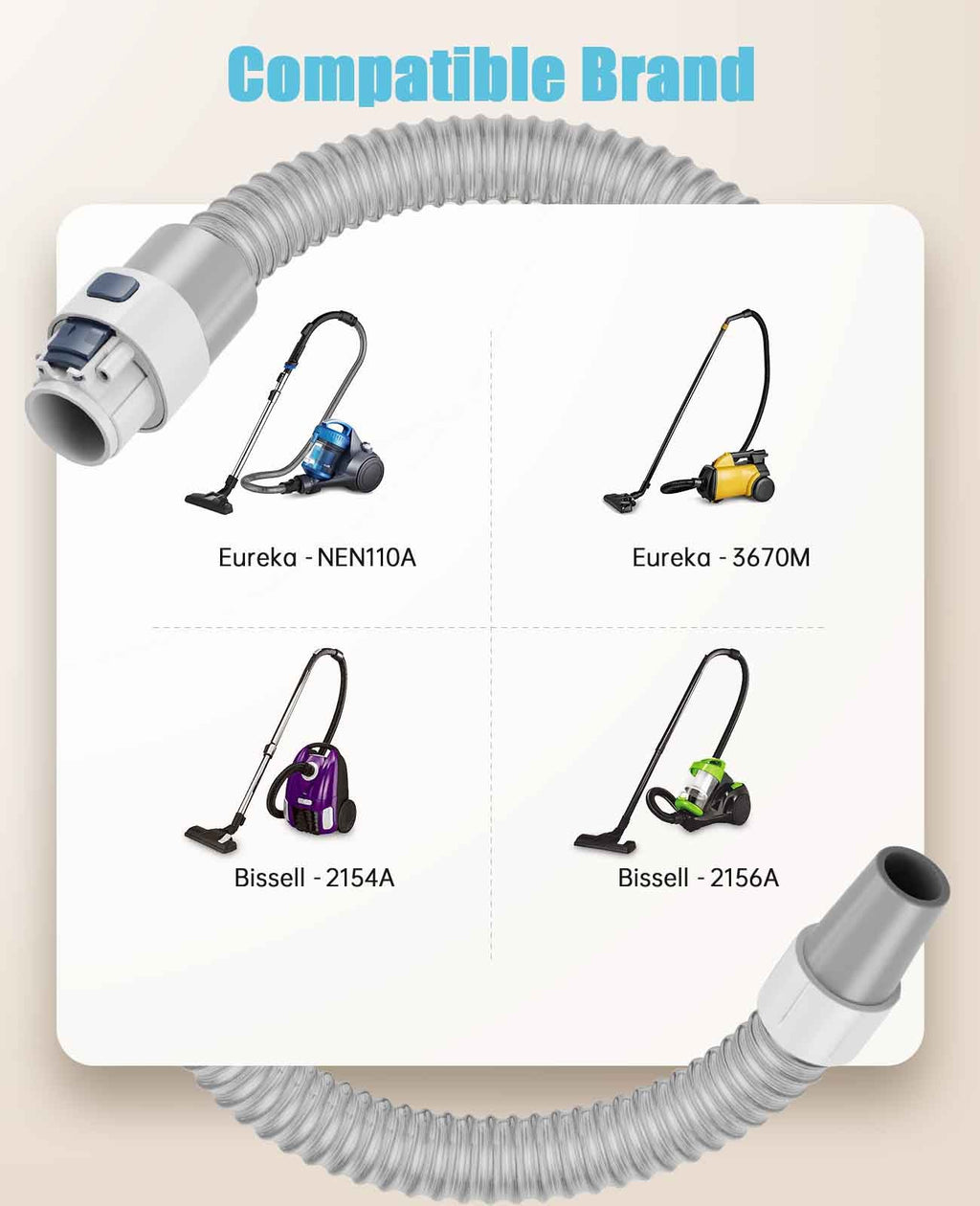 Oneisall LM2 /LM5 Pet Grooming Vacuum 4Pcs Accessories Replacement
